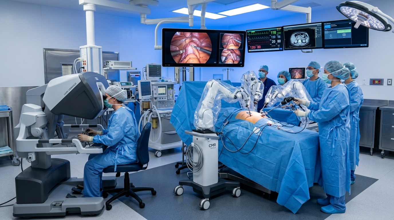 CMR Versius Robotic Surgical Console